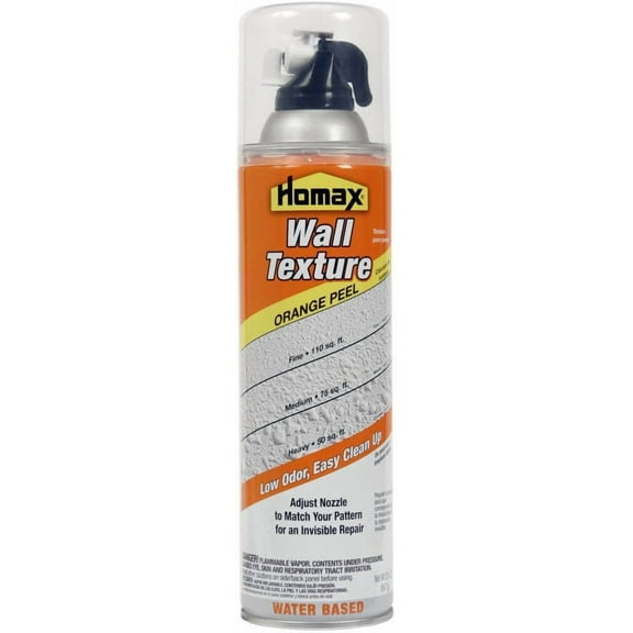 3 Pack Homax 4092 Aerosol Orange Peel Splatter Spray Wall Texture Water-Based - 20oz
