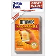 thumbnail image 1 of 3 Pack HotHands Air Activated Hand Warmers, Up to 10 Hours of Heat, 3 Pairs Each, 1 of 3