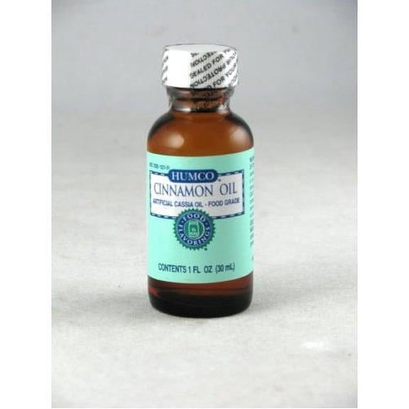 3 Pack - Humco Cinnamon Oil, Food Grade, for Flavoring, Potpourri - 1 oz Each