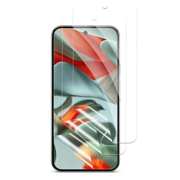 3 Pack Hydrogel Film Screen Protector for Google Pixel 9 / 9 Pro,Flexible TPU Protective Film High Sensitivity, Not Glass, HD Clear Screen Protector for Google Pixel 9 / 9 Pro,Clear
