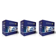 3 Pack- Hyperion Compatible HP CC530A 304A Black Toner Cartridge for HP Laserjet CM2320 and CP2025 Alternative for CC530A, HP 304A 3500 Page Yield