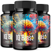 3 Pack IQ Blast Pro Advance Max Strength Nootropic Supplement 180 Capsules