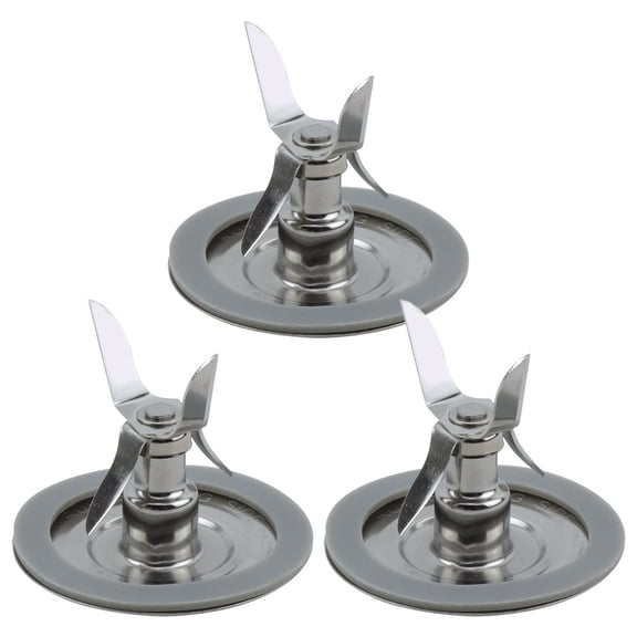 3 Pack Ice Crusher Blender Blade Cutter 4961-011 with Gasket Replacement Part Compatible with Oster & Osterizer