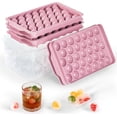 thumbnail image 1 of 3 Pack Ice Trays for Freezer, 99PCS Ice Cube Tray with Lid and Bin, Round Ice Cube Trays for Freezer, Circle Ice Cube Tray for Chilling Drinks, BPA Free, 1 of 5