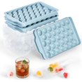 thumbnail image 1 of 3 Pack Ice Trays for Freezer, 99PCS Ice Cube Tray with Lid and Bin, Round Ice Cube Trays for Freezer, Circle Ice Cube Tray for Chilling Drinks, BPA Free, 1 of 5