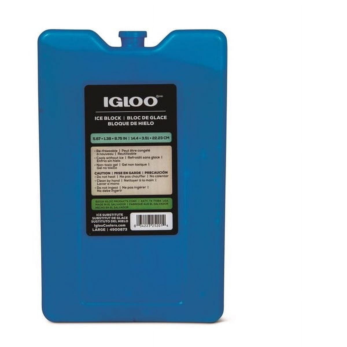 3 Pack Igloo MaxCold Ice Gel Pack 33.8 oz. Blue