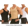 thumbnail image 1 of 3-Pack Insta Slim Compression Muscle Tank MS0003, 1 of 21