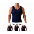 thumbnail image 1 of 3-Pack Insta Slim Compression Muscle Tank MS0003, 1 of 21