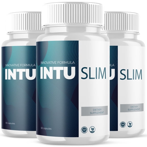 (3 Pack) Intuslim - Keto Weight Loss Formula - Energy & Focus Boosting Dietary Supplements for Weight Management & Metabolism - Advanced Fat Burn Raspberry Ketones Pills - 180 Capsules