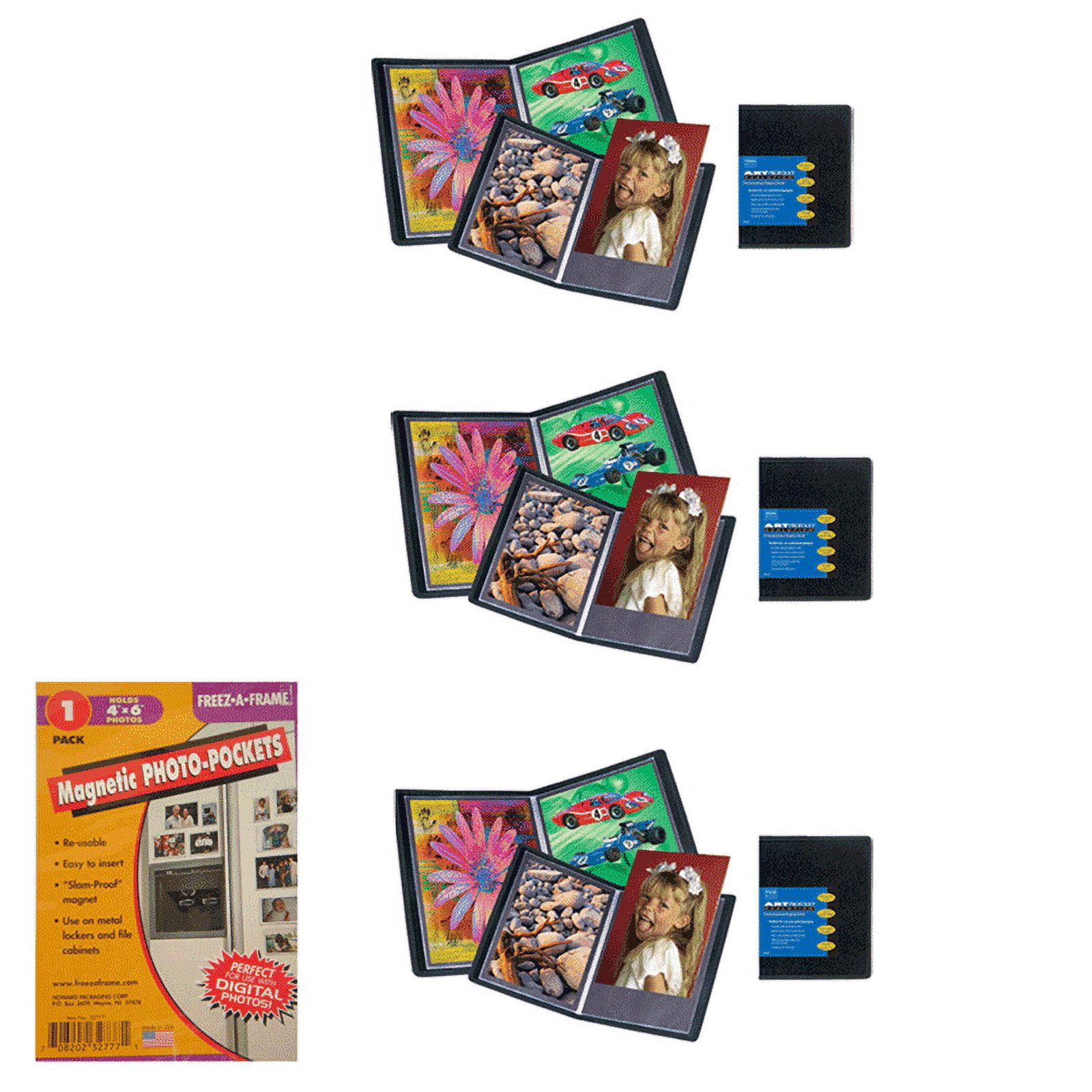 3 Pack Itoya Art Portfolio Evolution 8.5 x11 Inch Photo Album Display