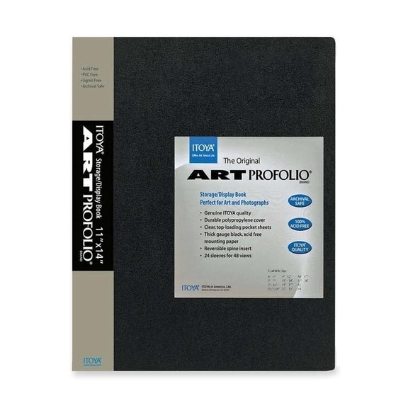 3 Pack Itoya Art Profolio 11x14 Original Photo Storage Display Book (IA-12-11)