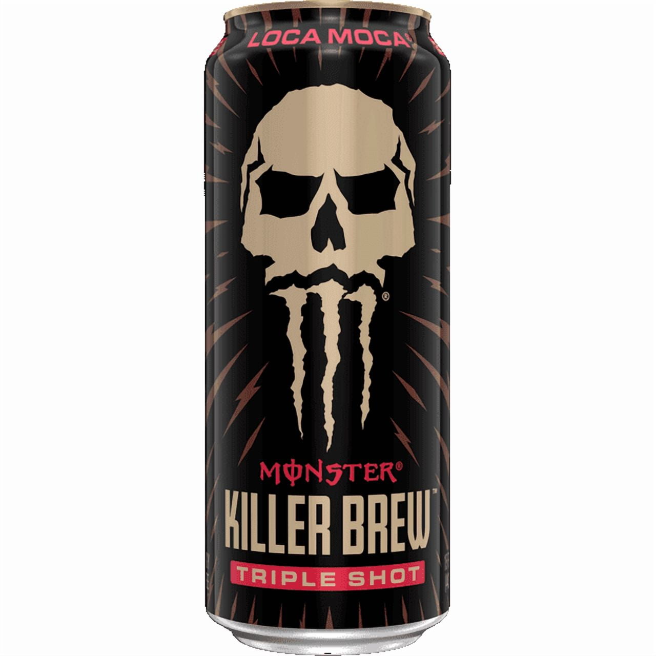 3 Pack- Java Monster Killer Brew, Loca Moca, Coffee + Energy Drink, 15 fl oz can