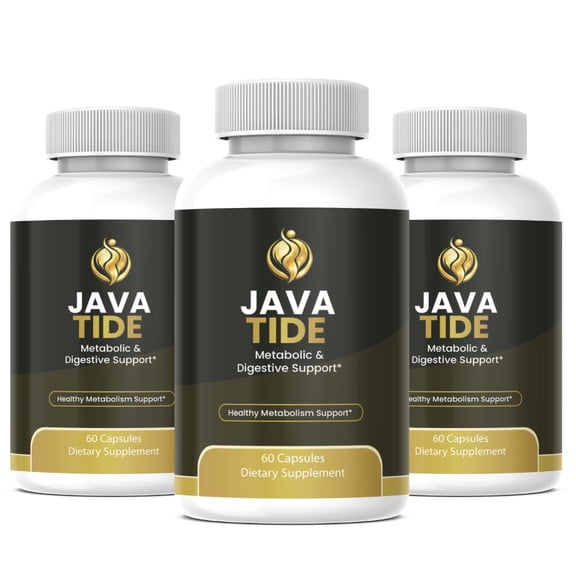 (3 Pack) JavaTide Keto+ Raspberry Advanced Formula - Java Tide Capsules Dietary Supplement - 180 Count