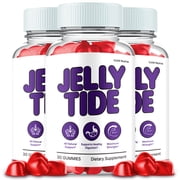 3 Pack Jelly Tide Gummies, JellyTide Supplement, All Natural Gummy, Premium Ingredients 3 Month Supply