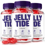 3 Pack Jelly Tide   Natural Daily Gummy Formula Designed to align with Fitness Goals, Support active Lifestyle & Body Balance | Just 2 Great-Tasting, Easy-to-Chew Gummies Daily 180 Gummies