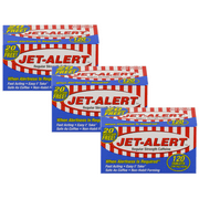 3 Pack Jet Alert Stay Awake Caffeine Tablets 100 mg Each 120 Count Each