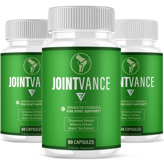 (3 Pack) Joint Vance Capsules, JointVance Advanced Joint Health (180 Capsules)