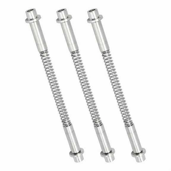 3 Pack K 5131 Storm Door Hinge , Aluminum Screen Door Hinge Pins, Hinge Pins, Bushing Caps, Springs,3 x Hinge Pin,Silver