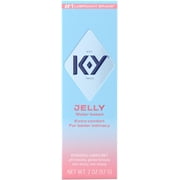 3 Pack K-Y Lubricant Jelly Water Based Personal Lube For Women, Blue, Fragrance Free, 2 Oz