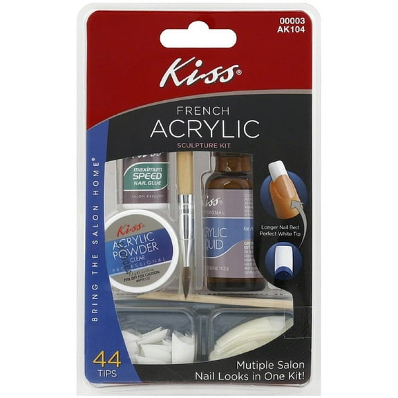 3 Pack - KISS French Acrylic Sculpture Kit 1 ea