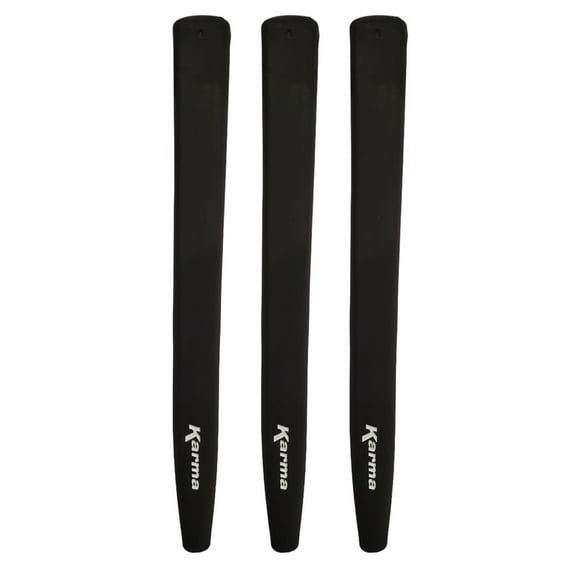 3 Pack Karma Black Jumbo Putter Grip