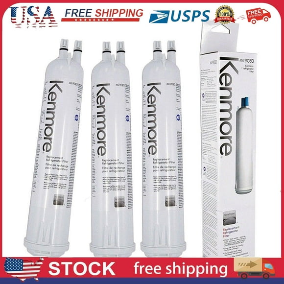 3 Pack Kenmore9083 Filter Fit For 4609083 9020 9953 Refrigerator Water Filter
