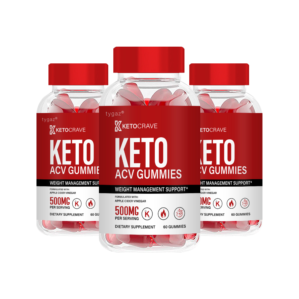 (3 Pack) Keto Crave Keto Crave Keto ACV Gummies