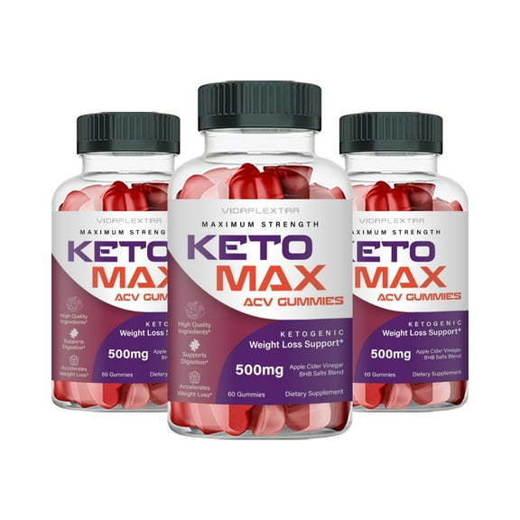 (3 Pack) Keto Max - Keto Max ACV Ketogenic Gummies