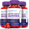 thumbnail image 1 of (3 Pack) Keto Ripped Keto ACV Gummies - Apple Cider Vinegar Supplement for Weight Loss - Energy & Focus Boosting Dietary Supplements for Weight Management & Metabolism - Fat Burn - 180 Gummies, 1 of 3