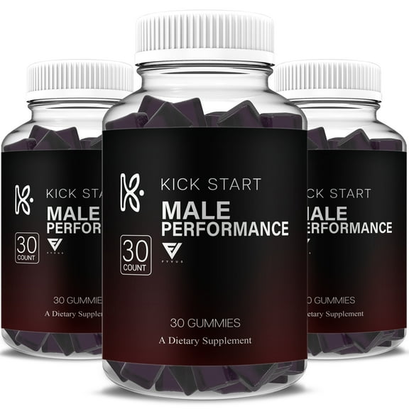 (3 Pack) Kick Start Performance Gummies, KickStart Advanced (3 Month Supply)