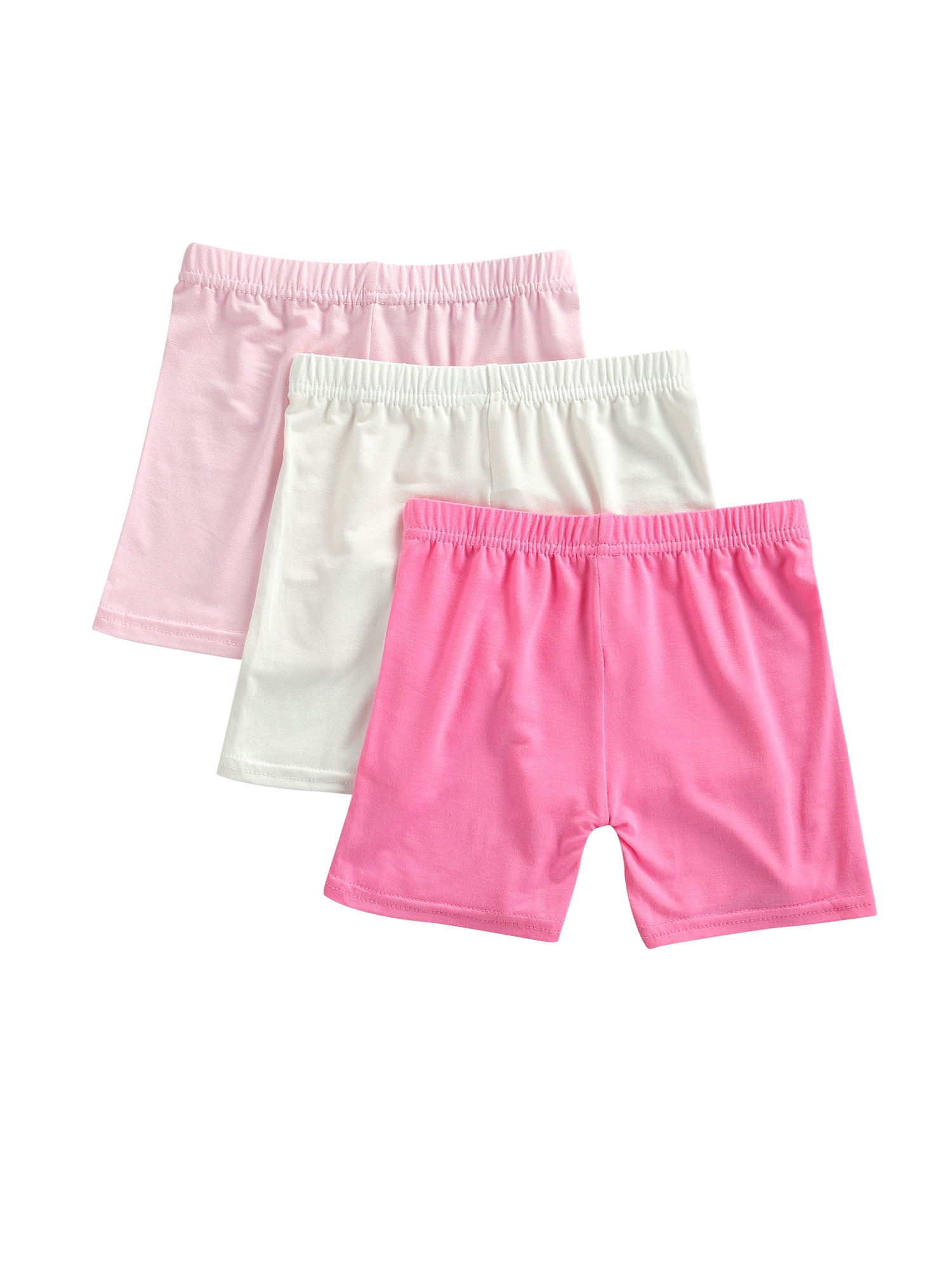 Amazon.com: Silky Toes Girls Soft Breathable Green Cotton Bike Shorts  Summer Short Leggings: Clothing, Shoes & Jewelry
