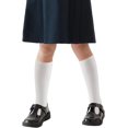 thumbnail image 1 of 3 Pack Kids Girls Unisex Soft Knee High School Uniform Dress Socks Seamless Toe Black White Navy Blue Burgundy, 1 of 7