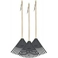 thumbnail image 1 of 3 Pack Kids Rake, Grey, 1 of 5