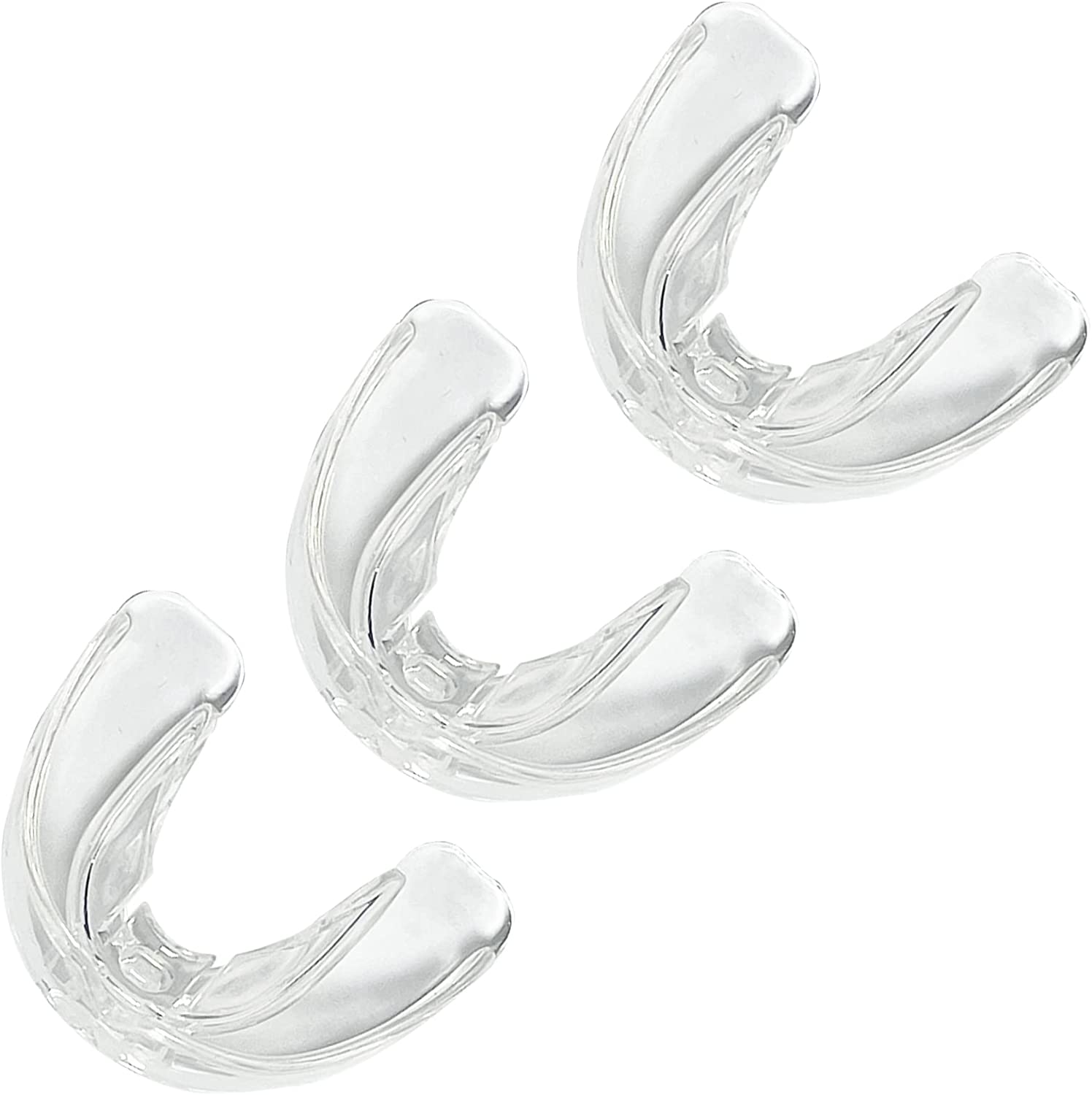 3 Pack Kids Youth Mouth Guard Football Sports Braces Mouthguards for