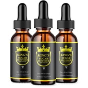 3 Pack Kings Sugar Defender Drops, Kings Sugar Defender Liquid Supplement 6oz