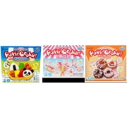 3 Pack Kracie Popin Cookin DIY Candy Kit, 3 Mixed Flavor Bento,Cakes,Donuts Plus NineChef Brand Long Handle Coffee Spoon
