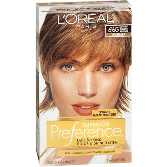 3 Pack - L'Oreal Superior Preference - 6-1/2G Lightest Golden Brown (Warmer) 1 ea