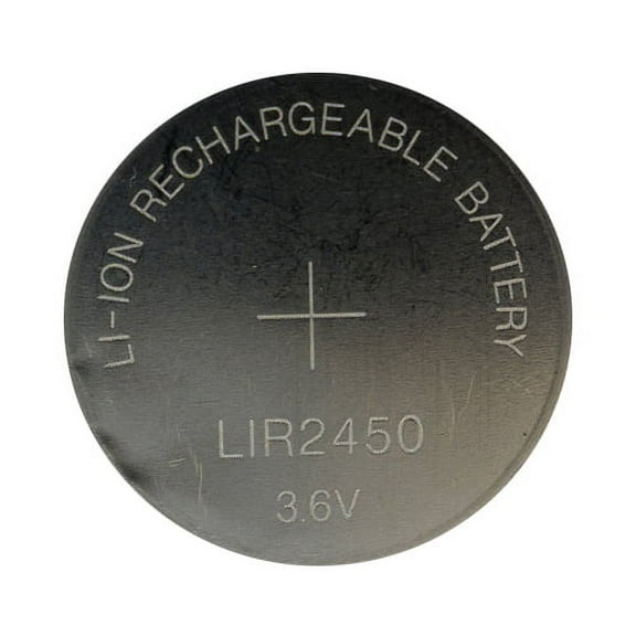 3-Pack LIR2450 3.6 Volt Lithium Ion Button Batteries