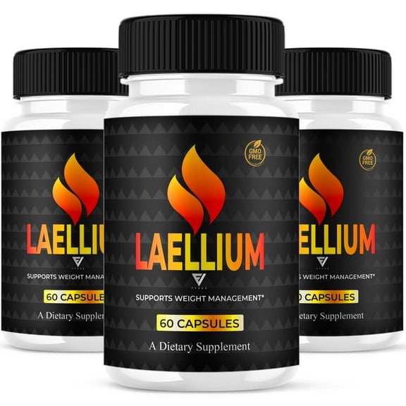 (3 Pack) Laellium Advanced Weight Management Support Pills, Laellium Maximum Strength Daily Multivitamin Formula (180 Capsules)