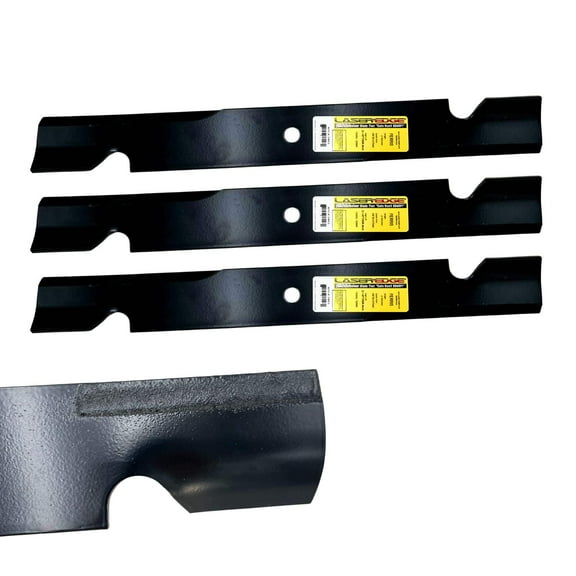 (3-Pack) LaserEdge 61" Blades (21" Long w/ 5/8" C.H., Notched)
