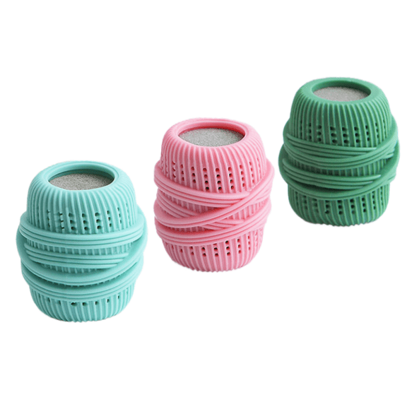 3 Pack Laundry Balls For Stain Removal And Anti-Tangle Cleaning Solution