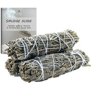 3 Pack Lavender Smudge Stick Bundle | 3 Pack Lavender Sage Sticks for Cleansing, Energy Clearing, Smudging, Positive Vibes