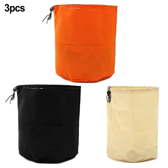 3 Pack Lawn Trimmer Engine Dustproof Covers with Pull Rope Shrinkage Design for Garden Grass Trimmer and Pole Saw Dust Proof