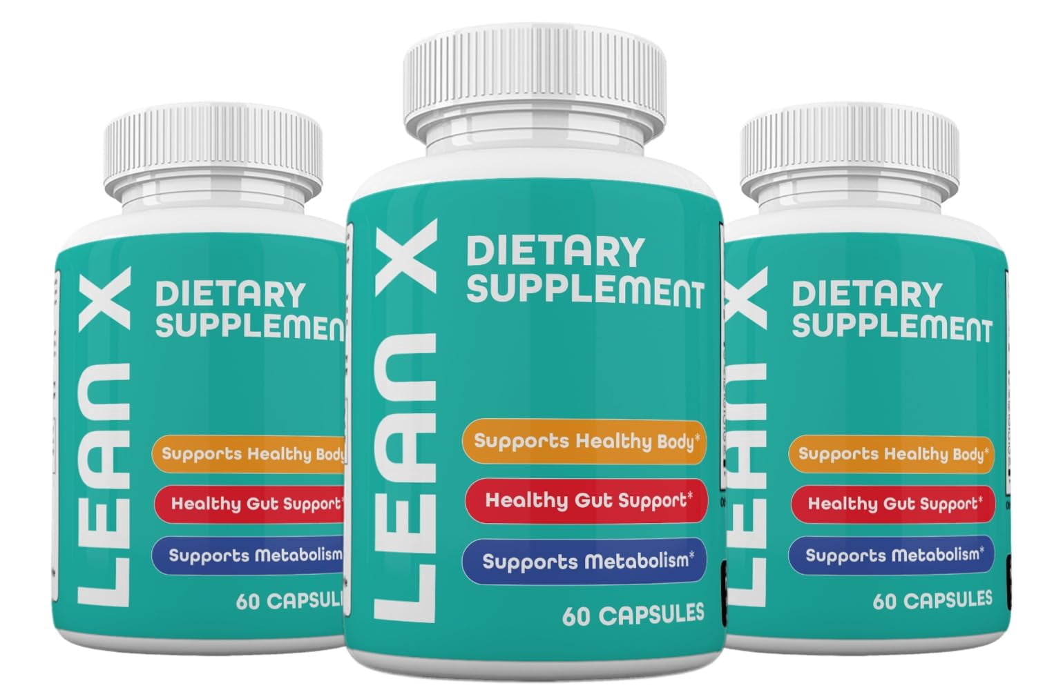 (3 Pack) LeanX Pills Advanced Formula - LeanX Capsules Supplements ...