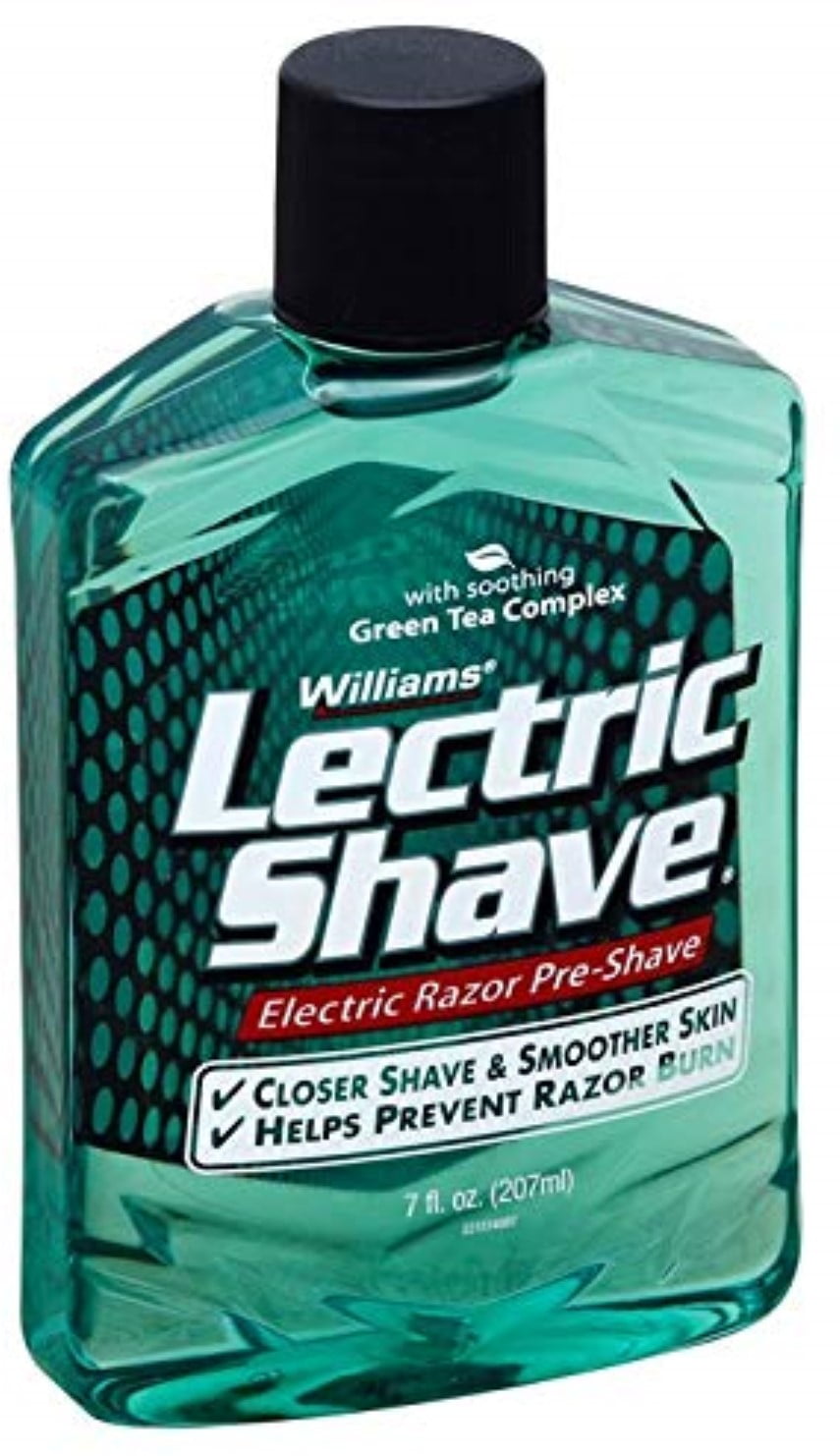 WILLIAMS 3 Pack - Lectric Shave Pre-Shave Original 7 oz