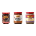 thumbnail image 1 of 3 Pack Lee Kum Kee Cooking Sauce, 3 Flavors(Chili Bean Sauce,Dried Shrimp Chili Oil,Finely Shrimp) Plus NineChef Brand Long Handle Coffee Spoon, 1 of 2