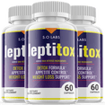thumbnail image 1 of (3 Pack) Leptitox - Pills for Weight Loss - Energy Boosting Dietary Supplements for Weight Management and Metabolism - Advanced Ketogenic Ketones - 180 Capsules, 1 of 3