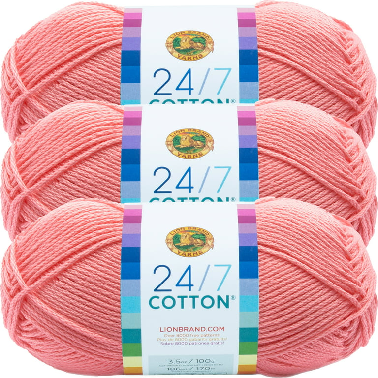Lion Brand 24/7 Cotton Yarn – YarnAndCo