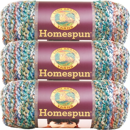 Lion Brand Homespun Yarn-Painted Desert, Multipack Of 3