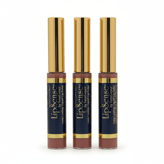 3 Pack, LipSense by SeneGence Long Lasting Liquid Lip Color First Love 0.25oz